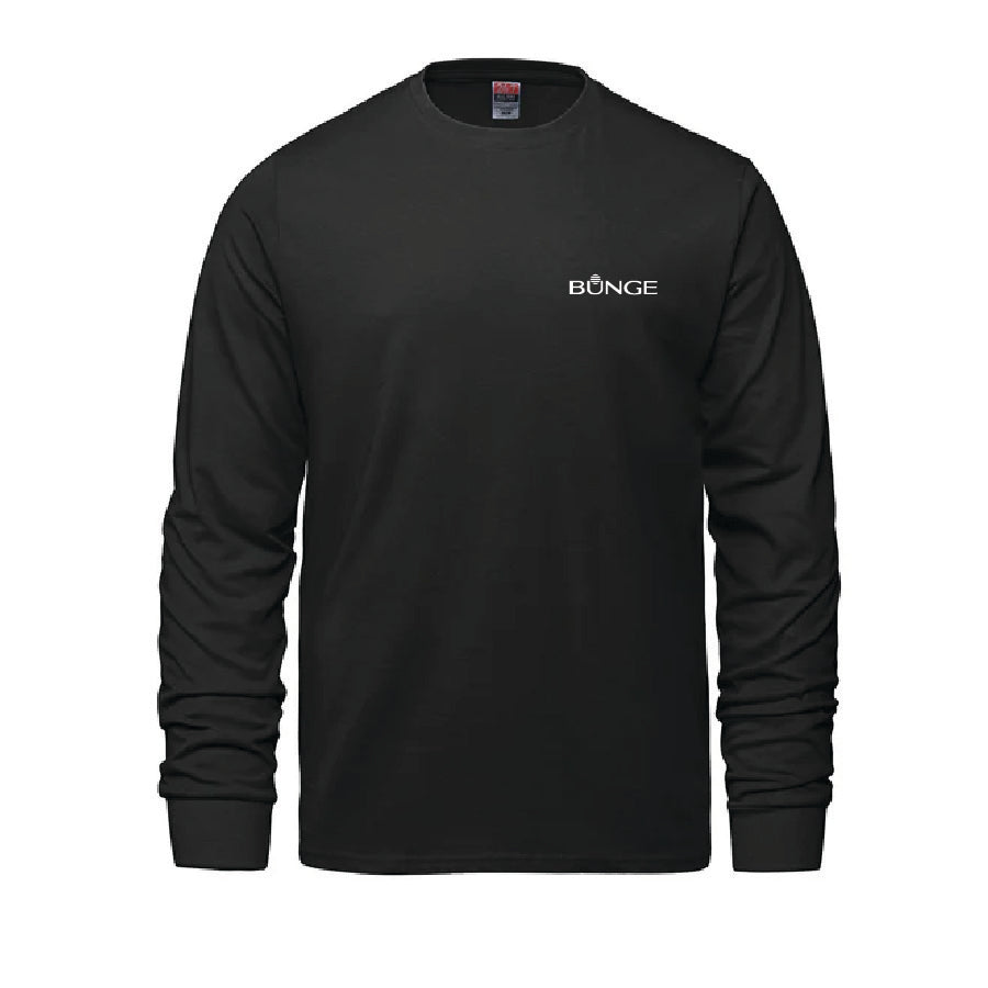 CANADAS SPORTSWEAR - Breeze Mens Ring Spun Combed Cotton Long Sleeve Crewneck T-Shirt