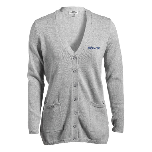 EDWARDS GARMENTS - Jersey Knit Long Cardigan with Pockets