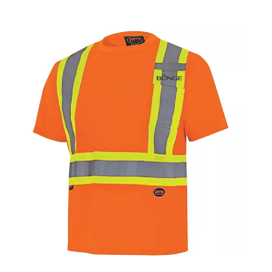 PIONEER - Hi-Vis Bird's-Eye Safety T-Shirt