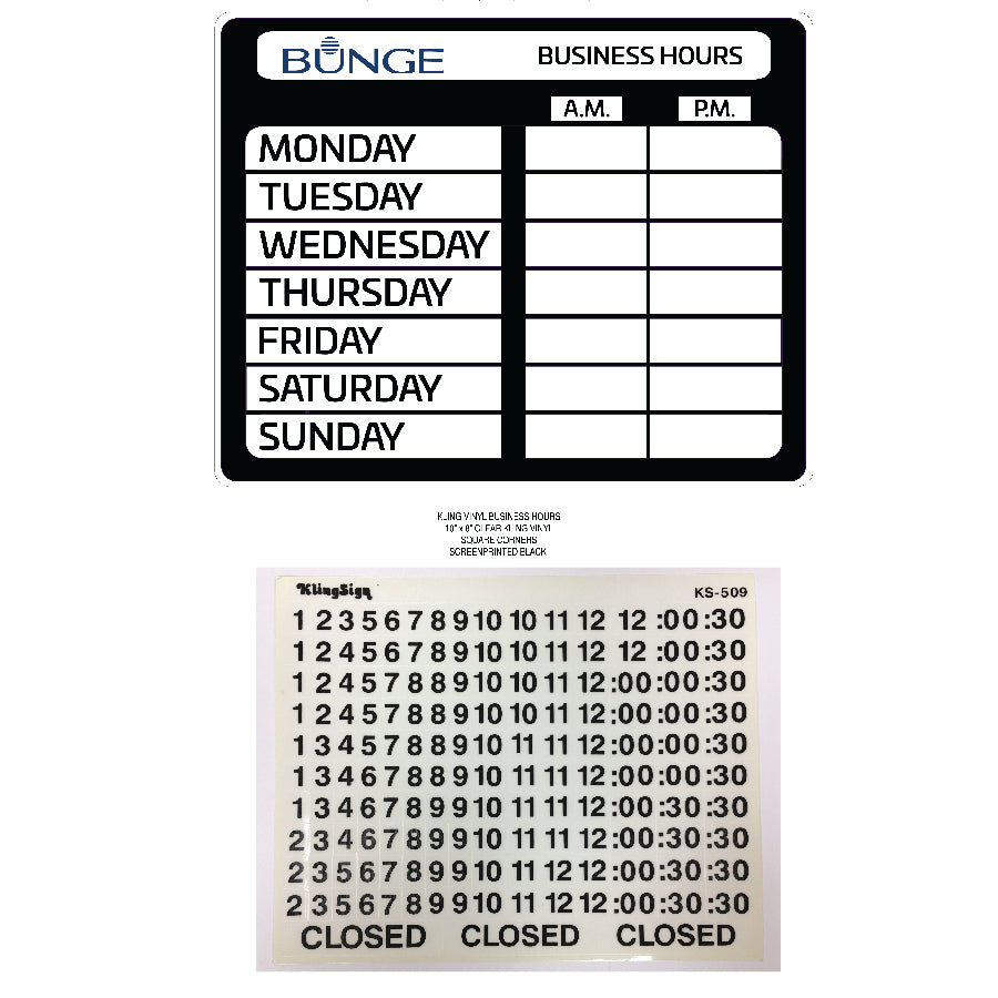 BUSINESS - Hours Kit