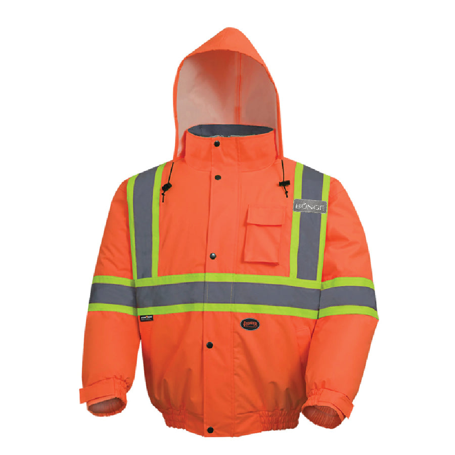 PIONEER - 100% Waterproof Winter Quilted Safety Bomber (BUNGE Crested)