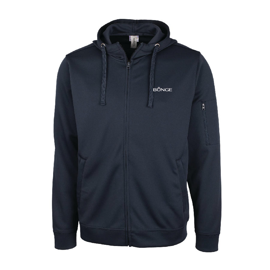 CLIQUE - Lift Eco Performance Full Zip Unisex Hoodie Sweatshirt