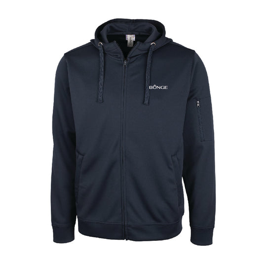 CLIQUE - Lift Eco Performance Full Zip Unisex Hoodie Sweatshirt
